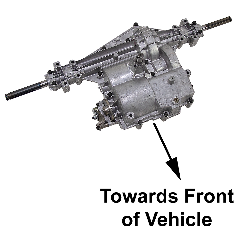 6 Speed Transaxle Peerless MST-206-545C Axle-Rearward